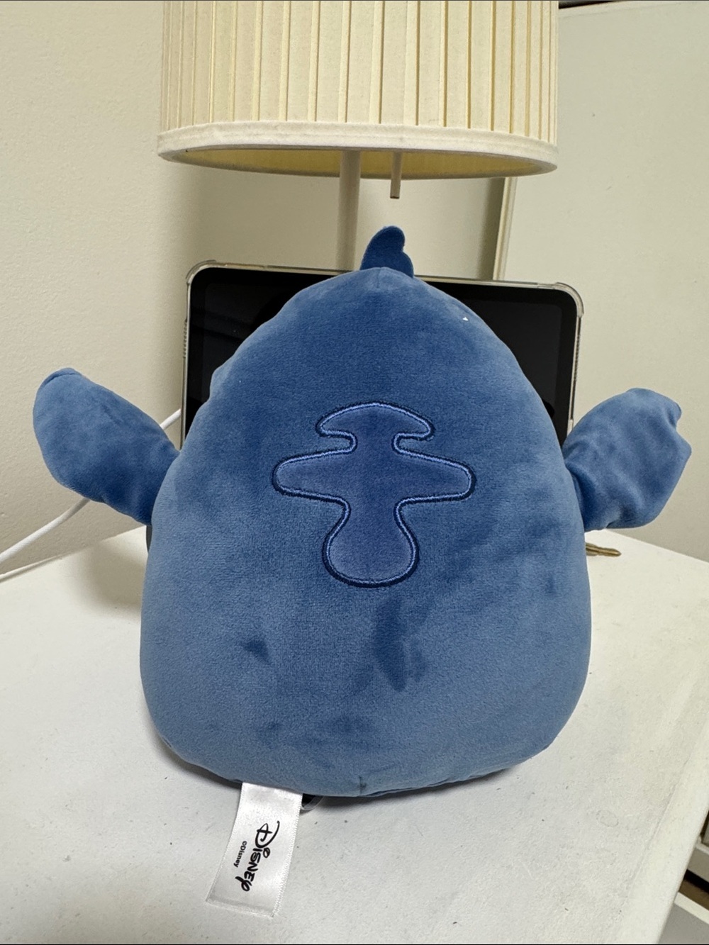 NWT Squishmallow Disney Stitch 8" with Sunglasses & Ice Cream Cone - Picture 9 of 10